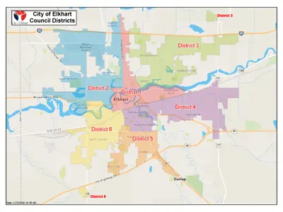 City Council Districts Map