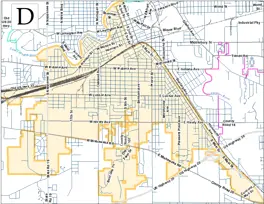 zone D Southwest south of the river, west of the rail road tracks/3rd St