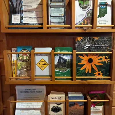 brochure display