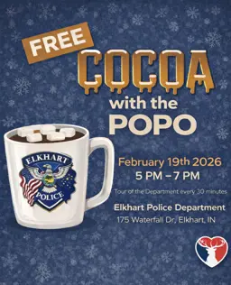 Cocoa with the Popo and Station Tour Event Flyer, 2.7.26