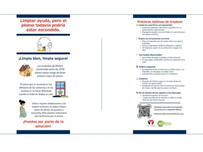 cleaning lead safe spanish