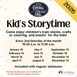 Poster for Kid's Storytime at the NNYCRRM 