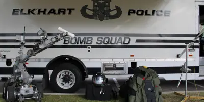 Bomb Squad Van and Equipment
