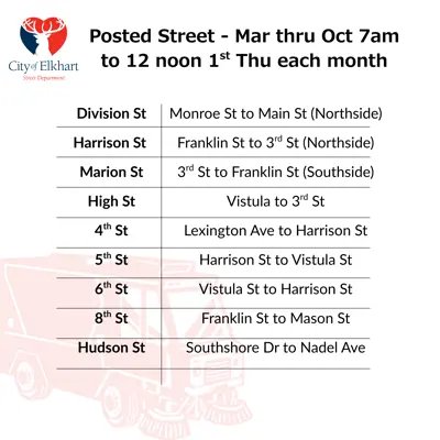 sweeping route 2 thursday 