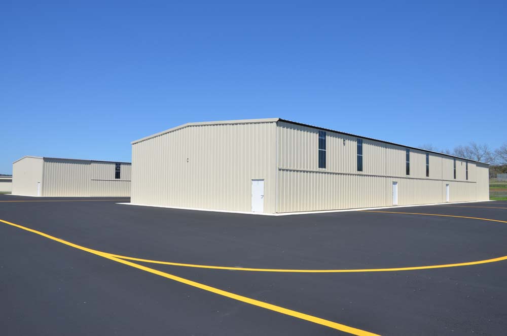 hangar, new building